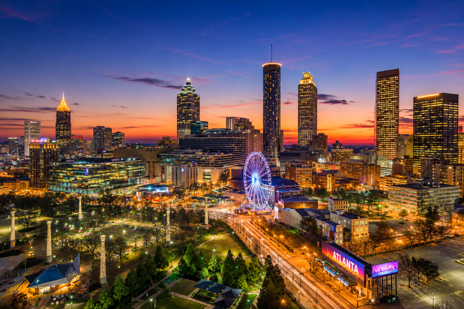 Atlanta, GA skyline