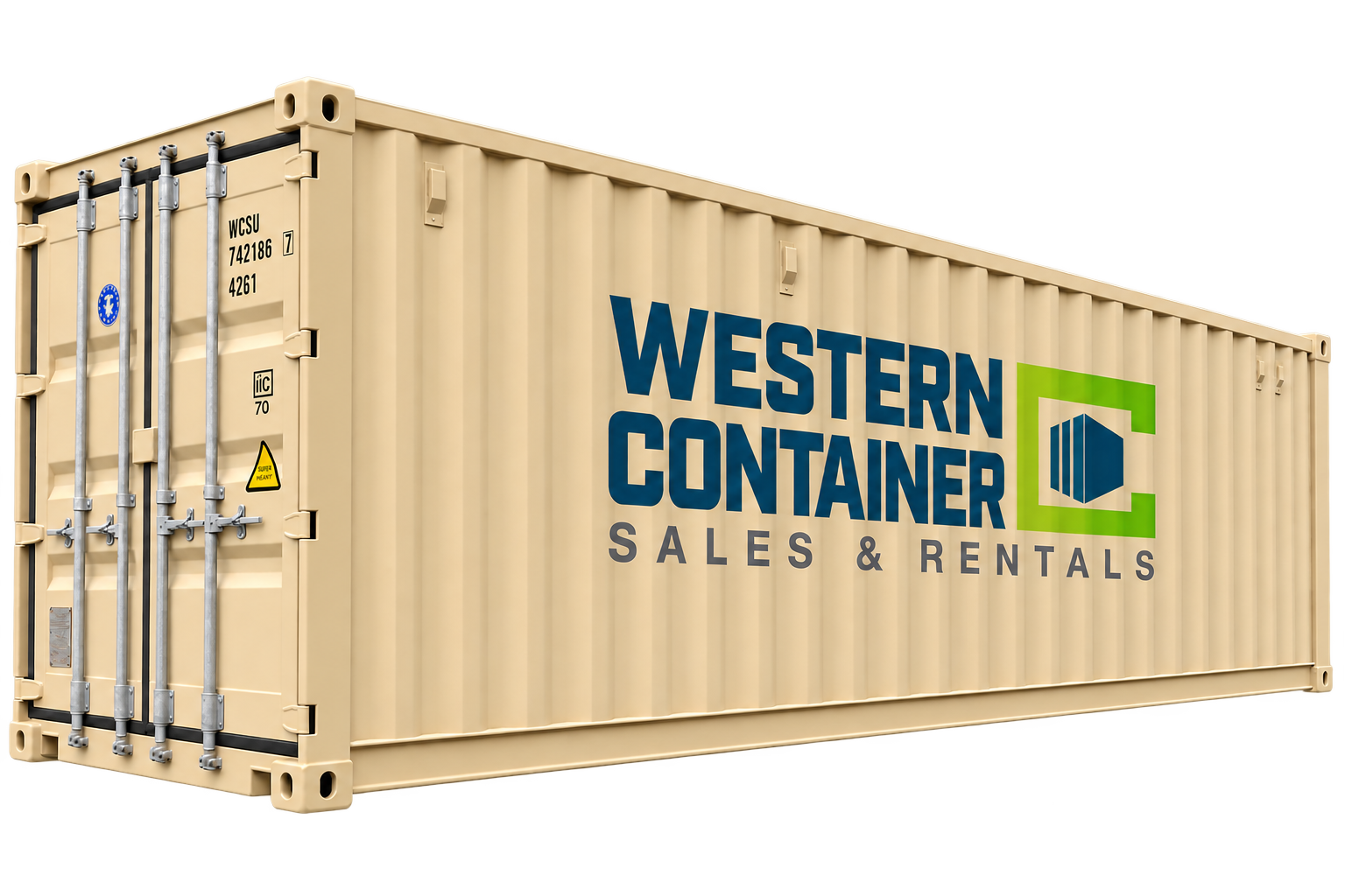 40-foot standard shipping container