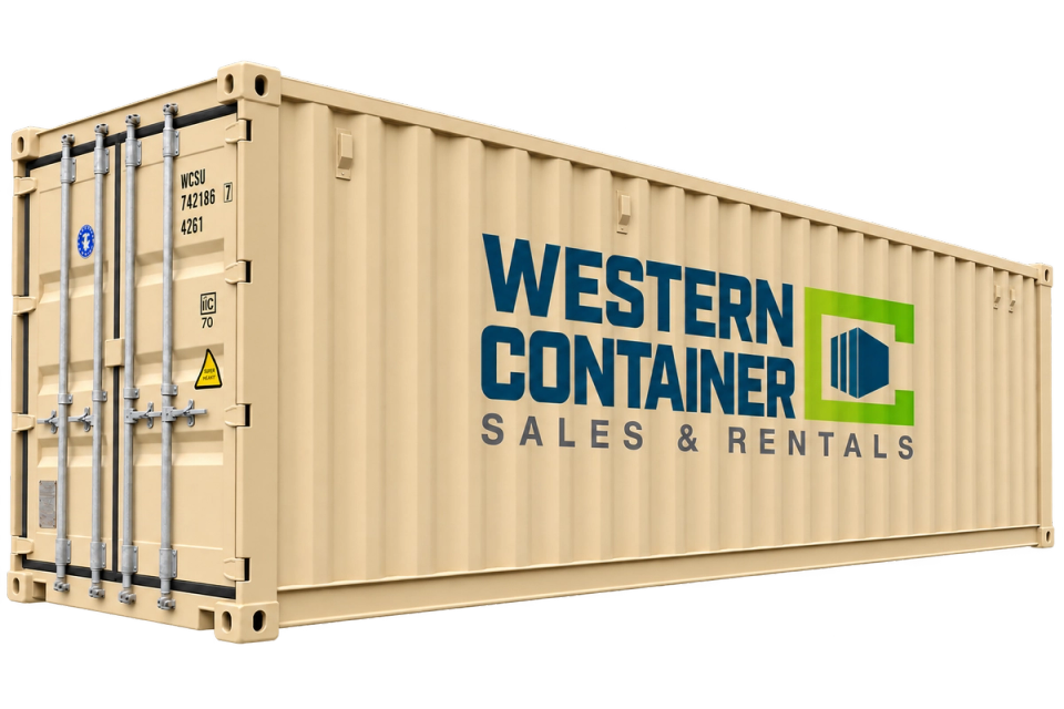 40-foot standard shipping container