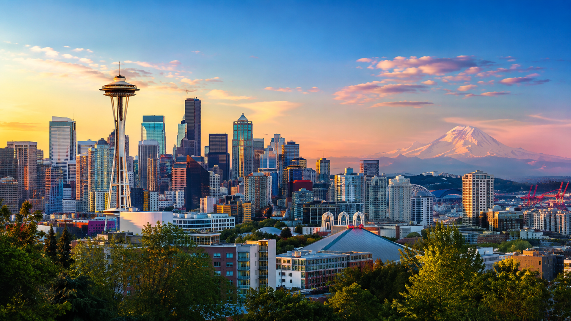 Seattle, WA skyline