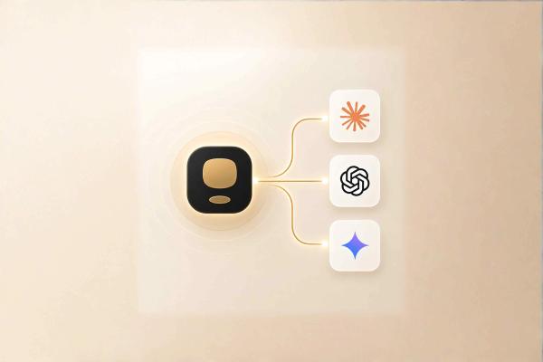 The InVintory app icon connected to Claude, ChatGPT, and Gemini via the MCP server.