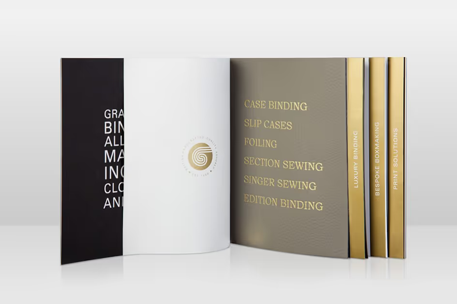An image of bookbinding