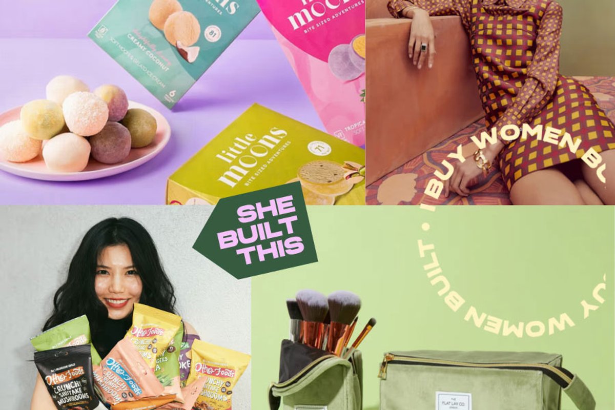 Collage of Buy Women Built images