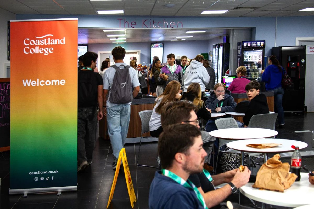 A canteen at Coastland College