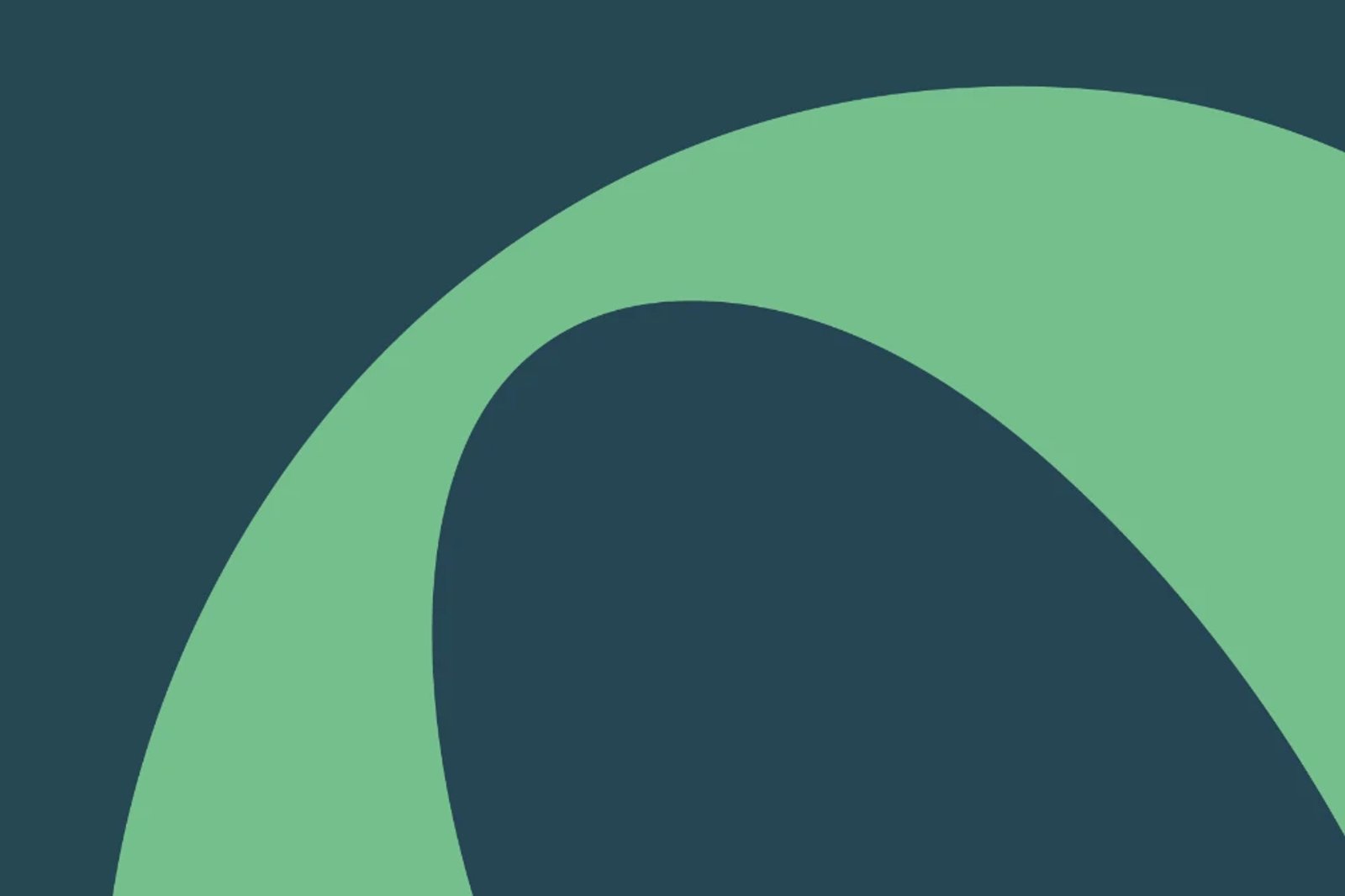 The letter 'O' cut from the Coastland College logo, used as a social media icon