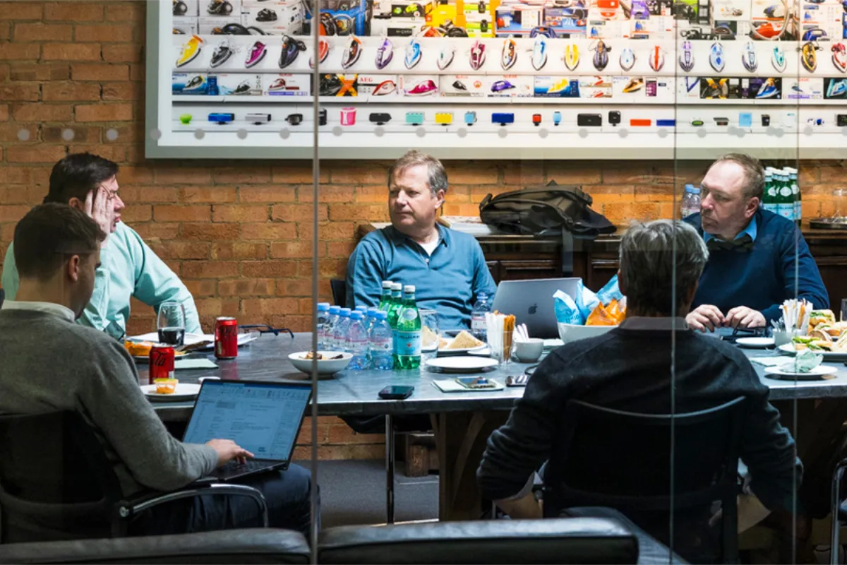 A meeting at Freston Ventures HQ