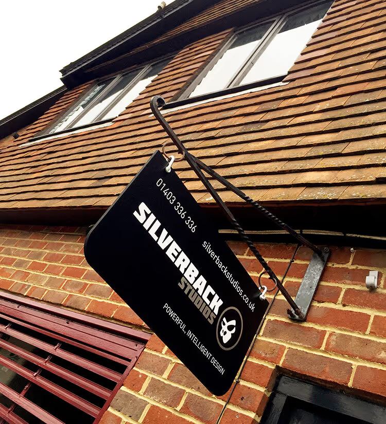 The Silverback sign