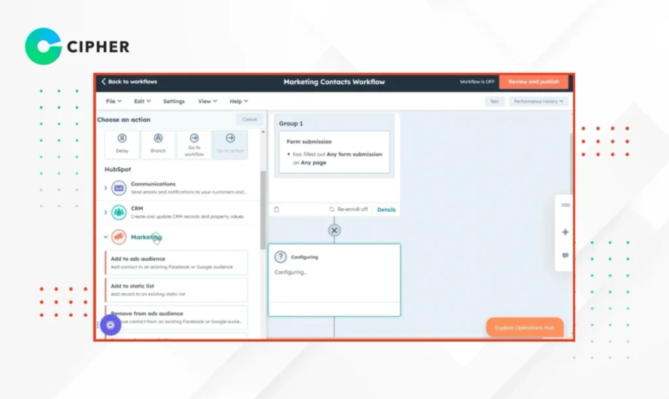 Marketing Contacts HubSpot