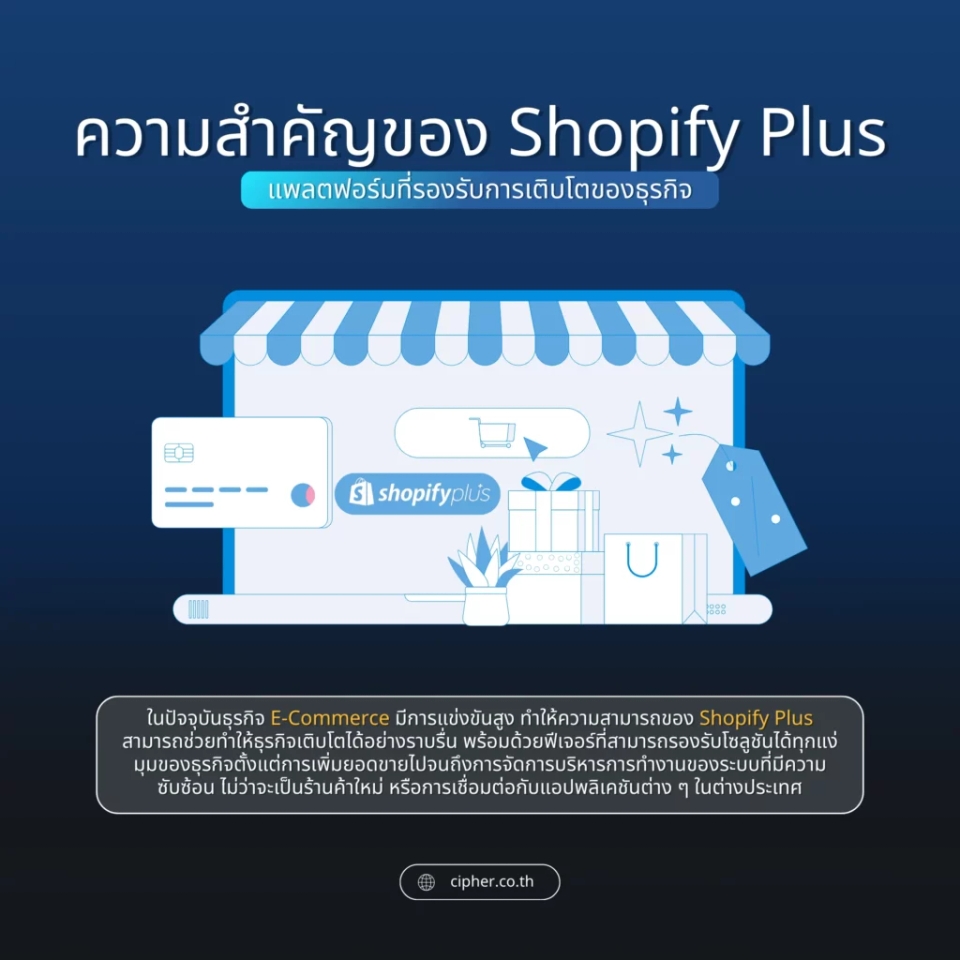 ความสำคัญของ Shopify Plus