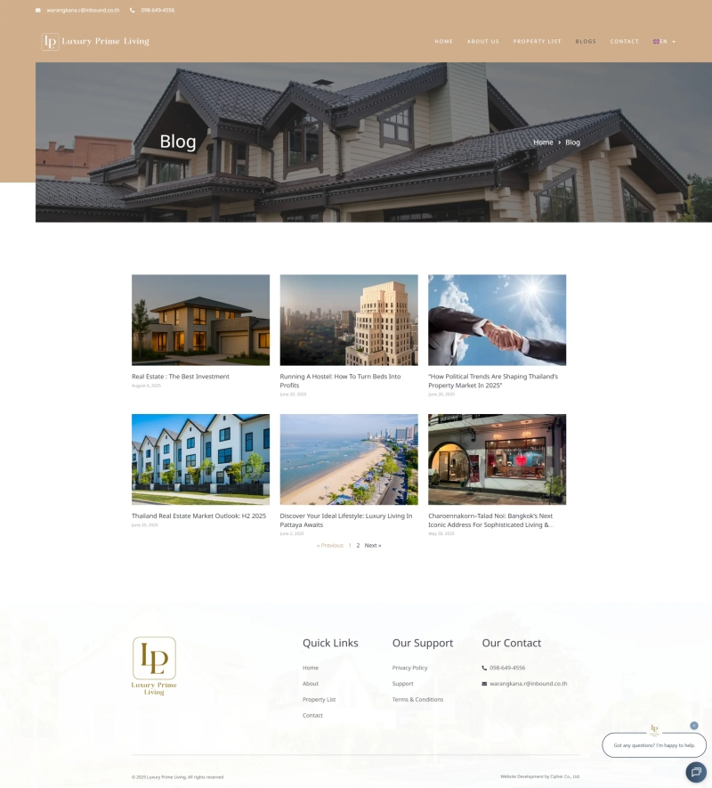 Luxury Prime Living