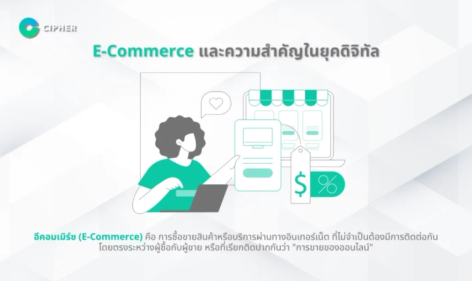 ประโยชน์ของ E-Commerce Listener - E-Commerce และความสำคัญในยุคดิจิทัล