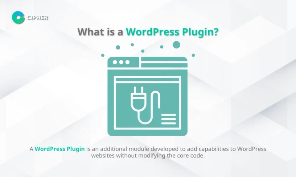 WordPress Plugin Services - What is a WordPress Plugin?