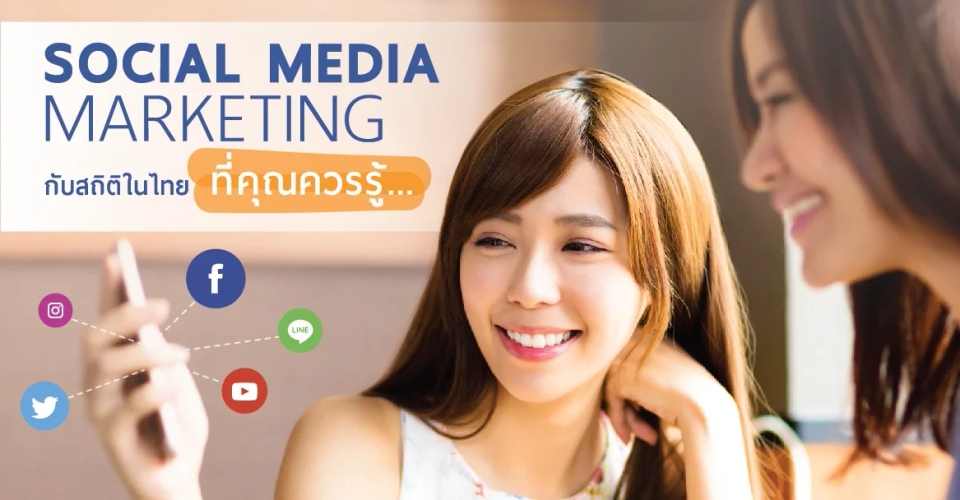 Social Media Marketing กับสถิติในไทยและเทศ ที่คุณควรรู้…