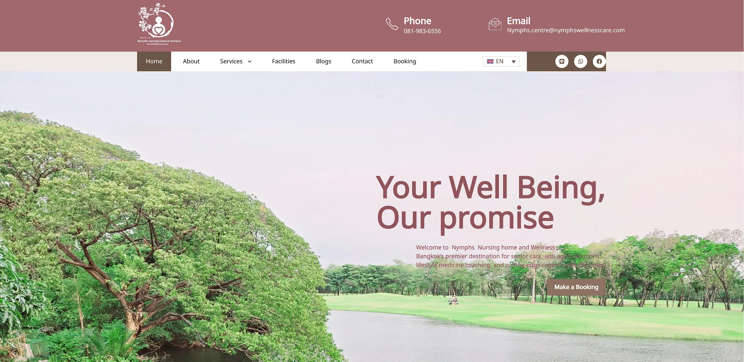 Nymphs nursing home & wellness