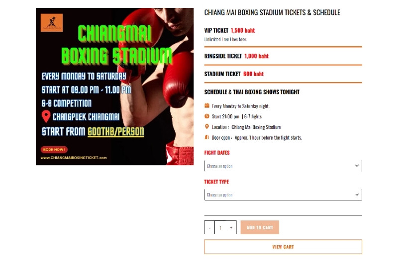 Chiang Mai Muay Thai Fight