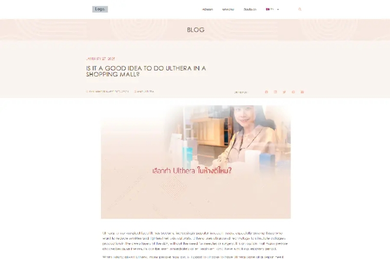 Best Beauty Clinic Thailand