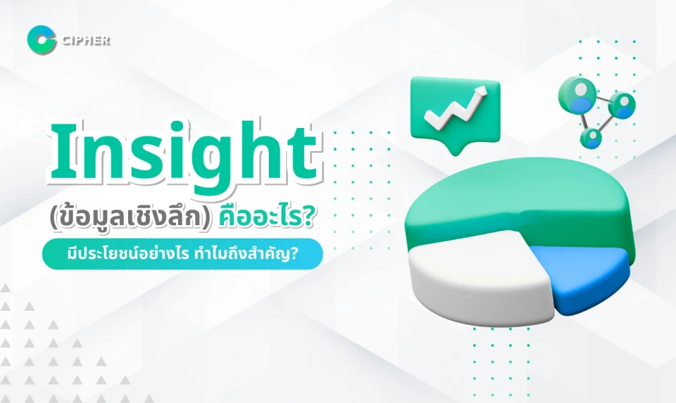 Insight (ข้อมูลเชิงลึก) คืออะไร สำคัญอย่างไรต่อการตลาด?