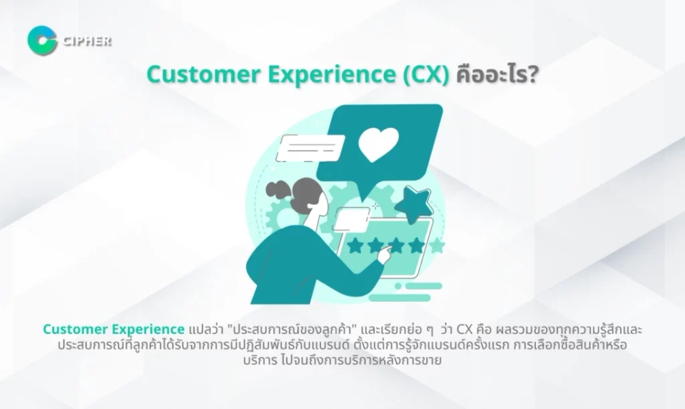 เทรนด์ Customer Experience - CX