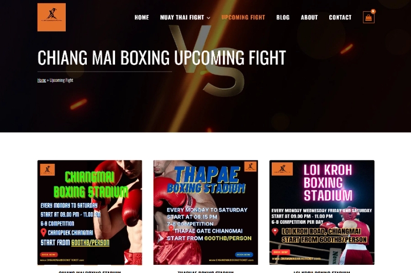 Chiang Mai Muay Thai Fight