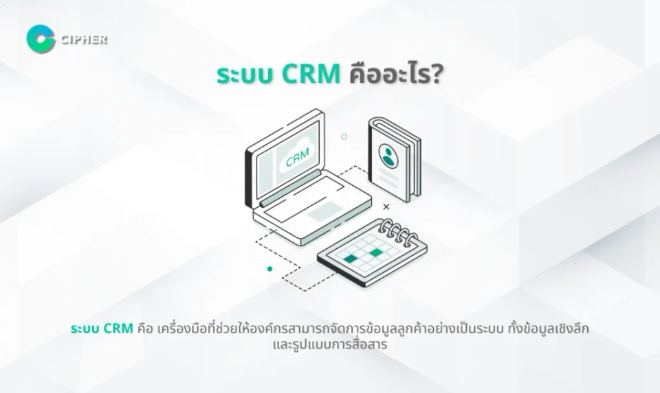 ระบบ CRM คืออะไร