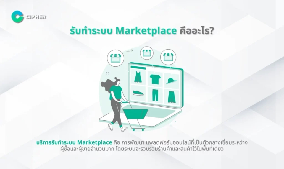 บริษัทรับทำระบบ Marketplace - รับทำระบบ Marketplace คืออะไร?