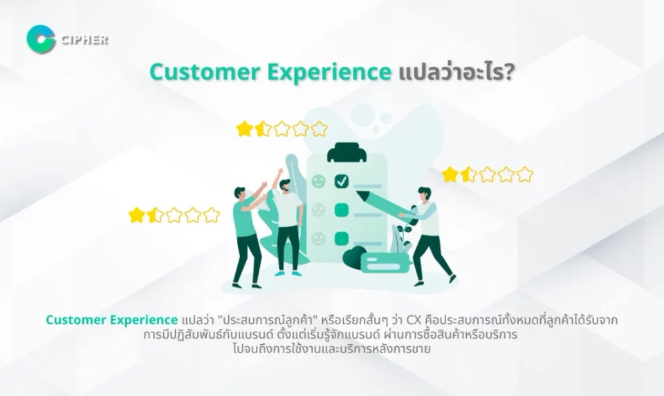 5 เครื่องมือช่วยวัด Customer Experience - Customer Experience แปลว่าอะไร