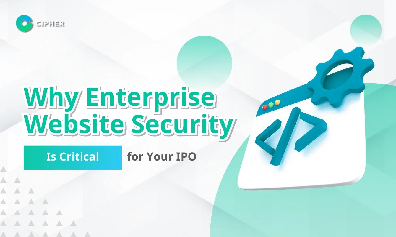 Why is Web Security Most Important When You're About to IPO?