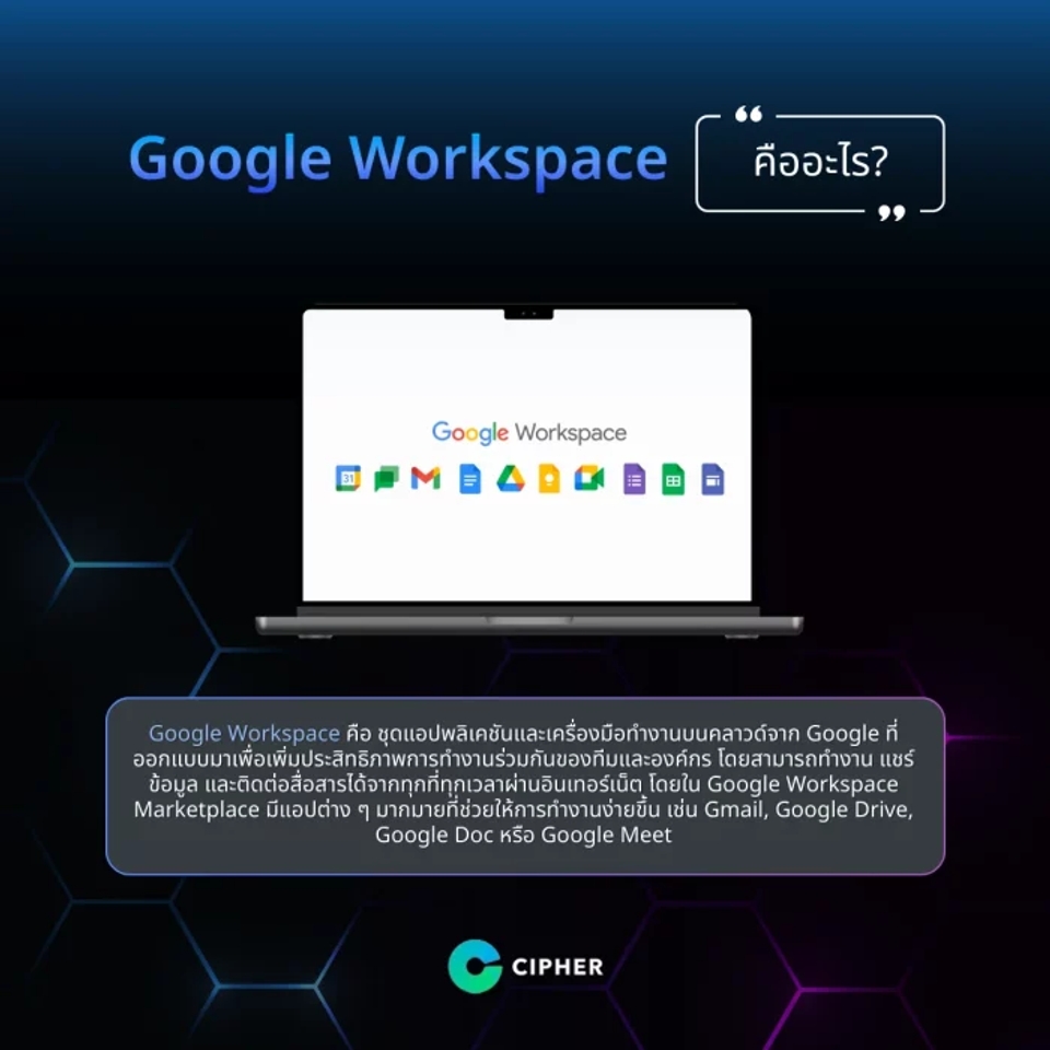 Google Workspace คืออะไร