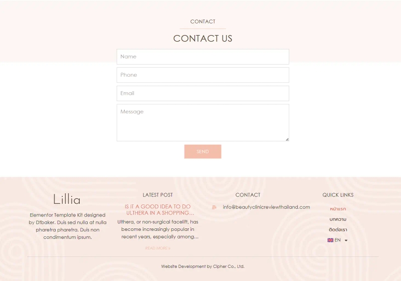 Best Beauty Clinic Thailand