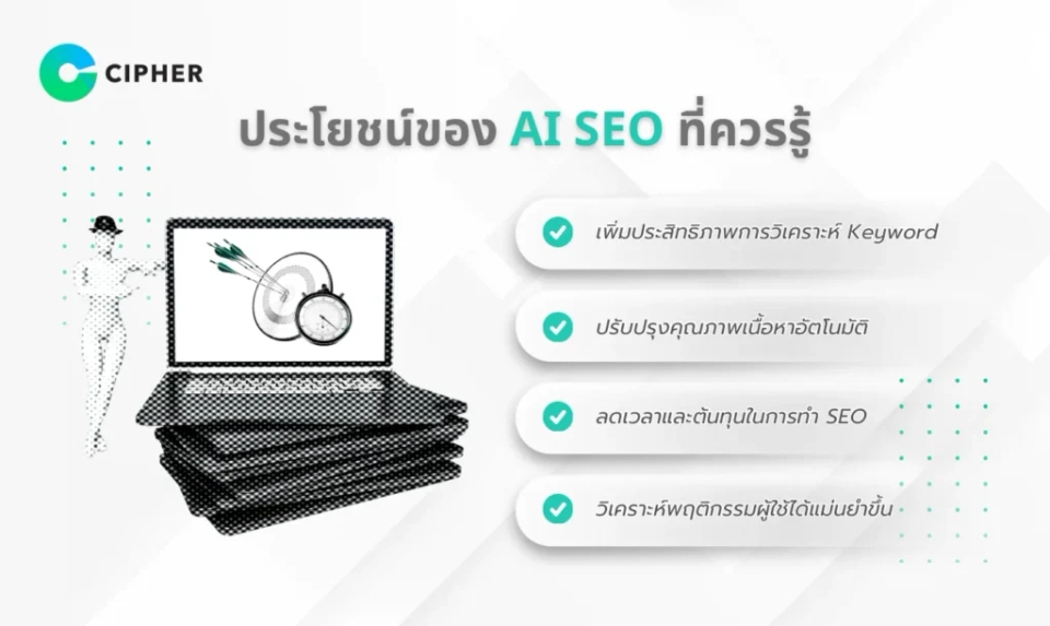 เพิ่มอันดับเว็บไซต์ด้วย AI