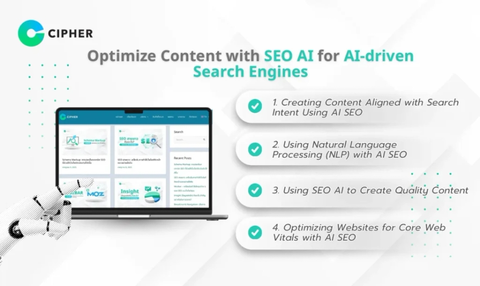 Reduce marketing costs with AI SEO