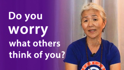 It's time to stop worrying what others think of you