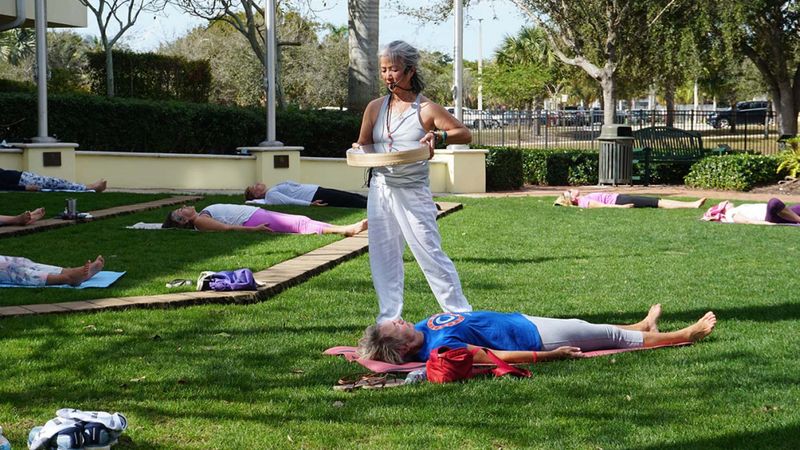 Yoga Classes at The North Palm Beach Library are back!