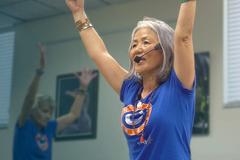 Yoga Class at Mi Sun's Studio