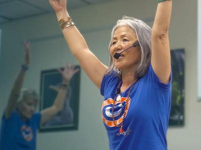 Yoga Class at Mi Sun's Studio