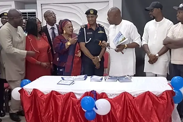 NSCDC unveils students' CDSAVC club, urges Enugu students to join fight against vandalism
