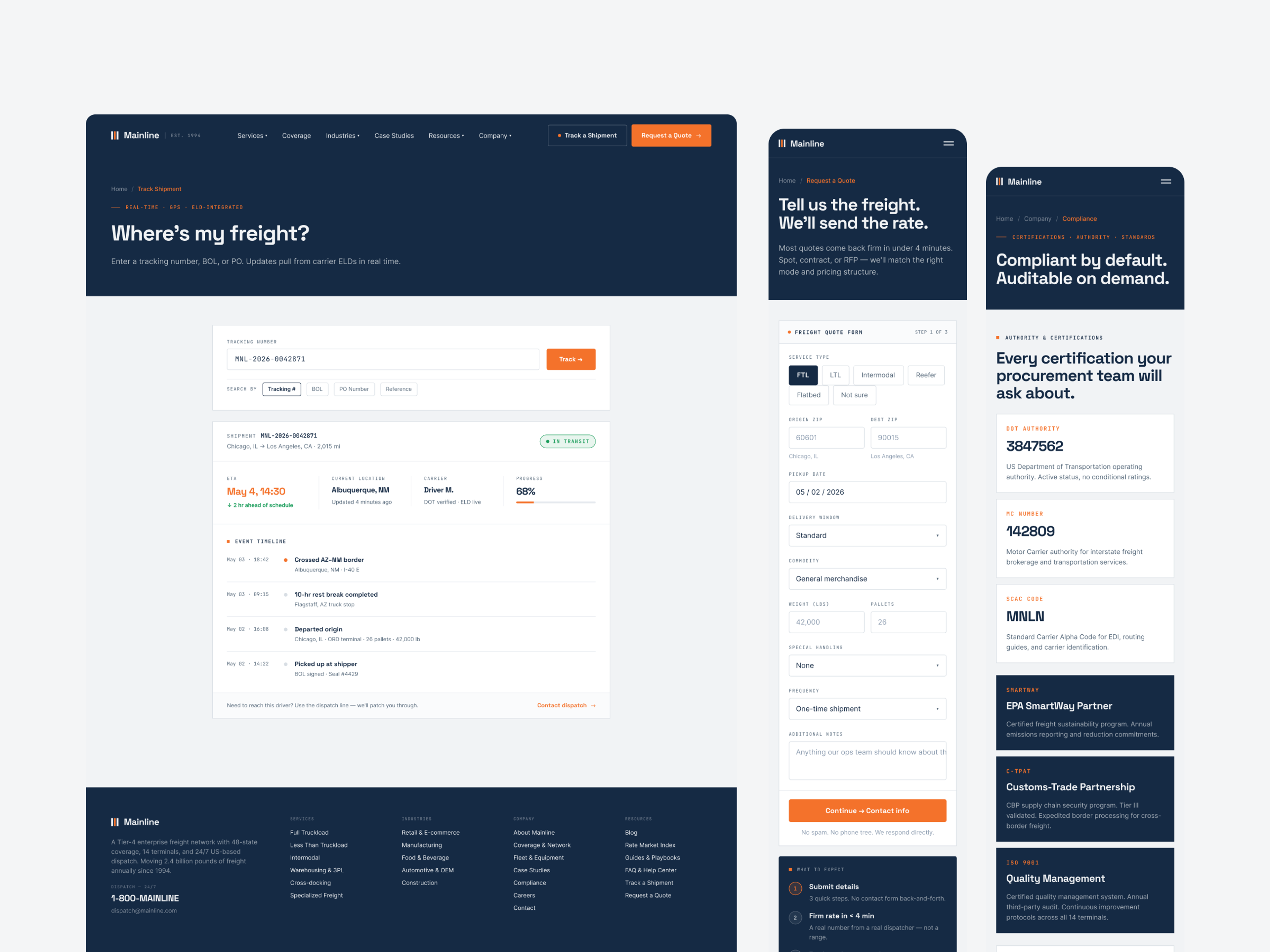 Mainline page design 4