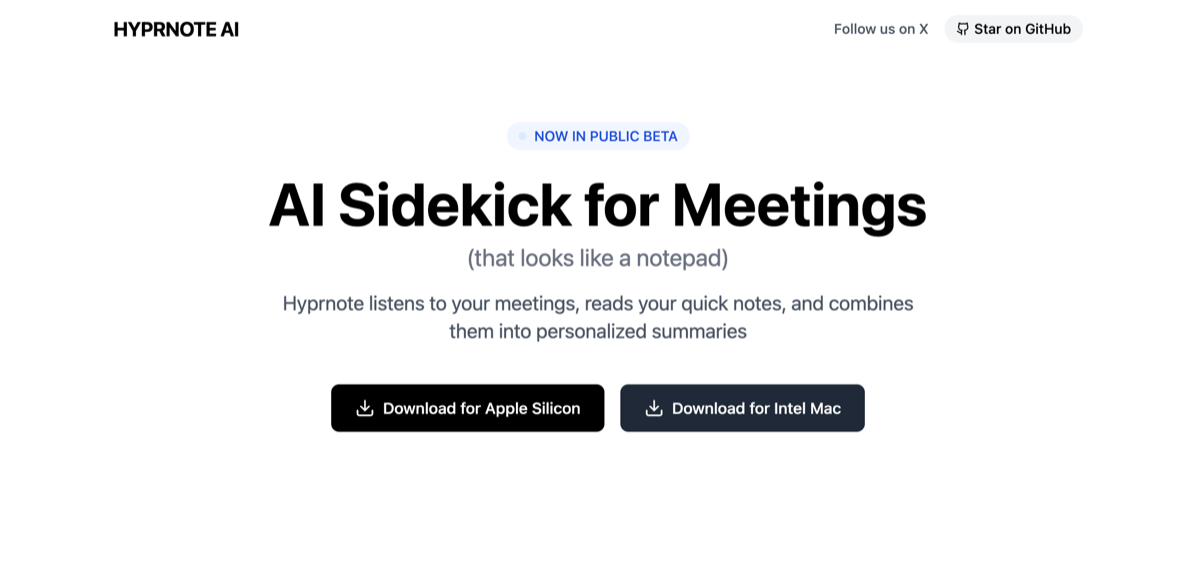 Hyprnote local-first AI notepad for markdown workflows