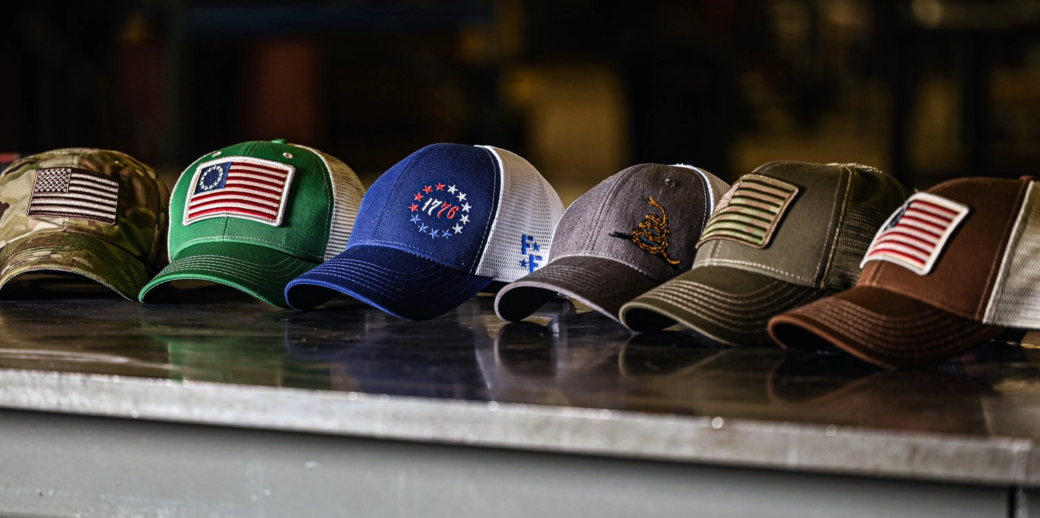 Freedom Fatigues hats are as American-made as it gets