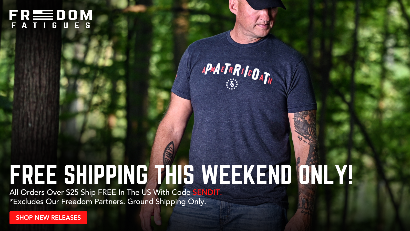 Get Free Shipping All Weekend! Use Code SENDIT.