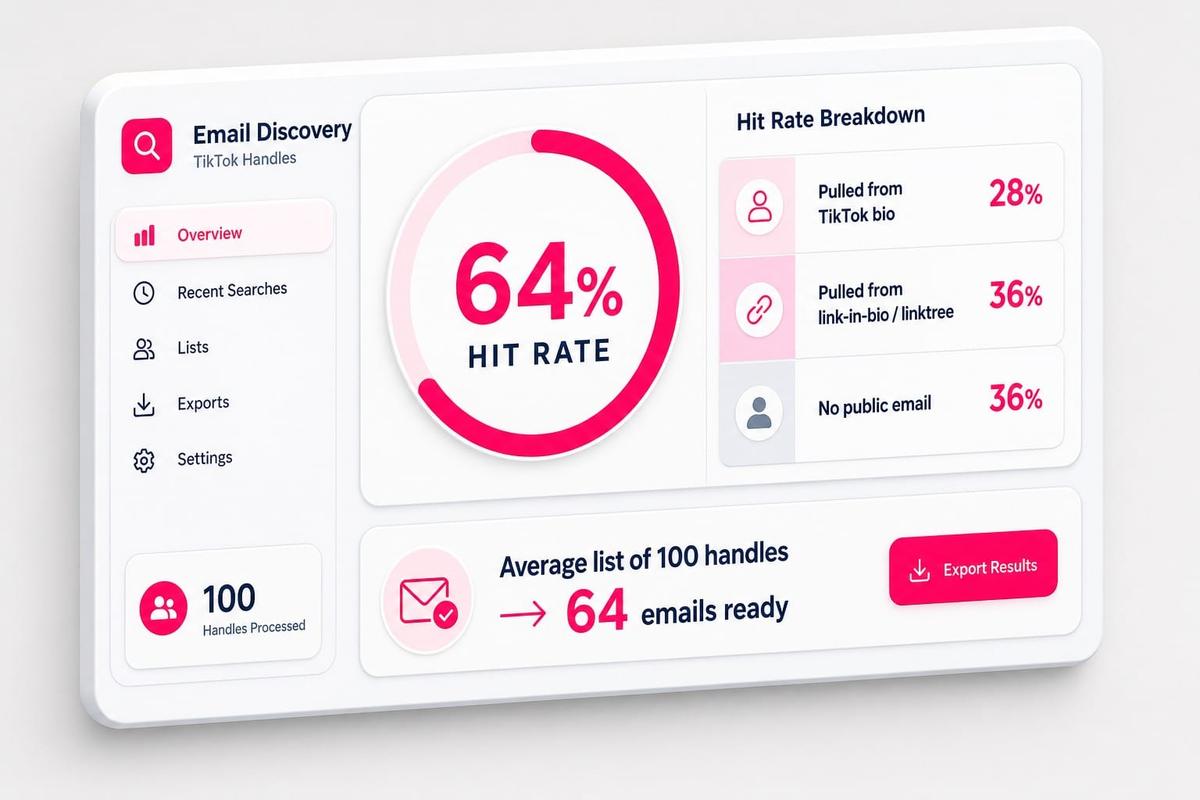 Erstellen Sie eine TikTok-Outreach-Liste, die für Ihr Kampagnen-Tool bereit ist