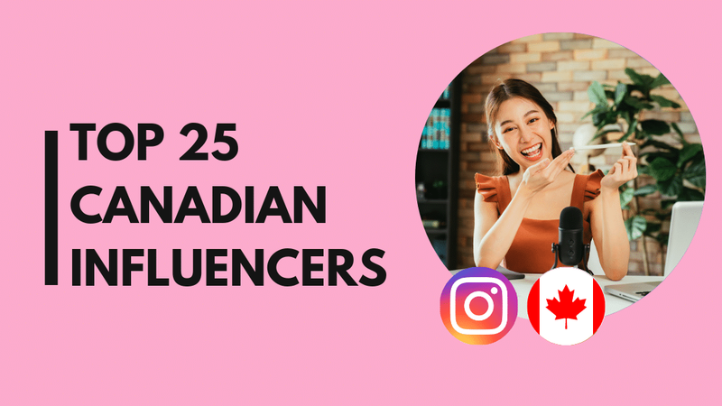 Top 25 Canadian influencers