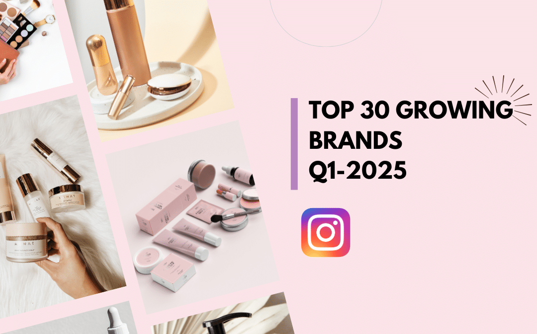 Most Growing Brands in Q1 2025