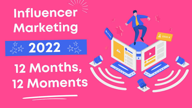 12 Months, 12 Moments: Influencer Marketing that defined 2022