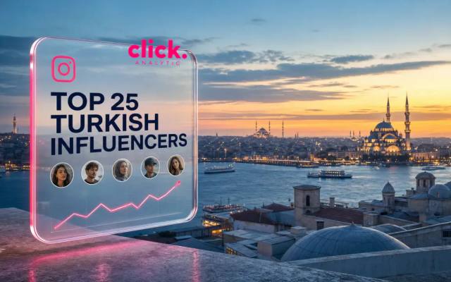 Top 25 Turkish Influencers on Instagram