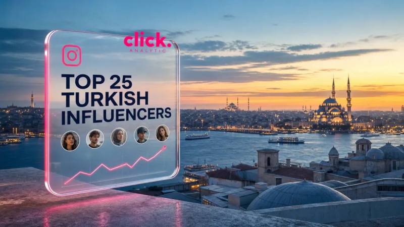Top 25 Turkish Influencers on Instagram