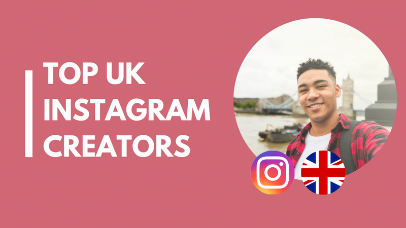 25 Top UK influencers on Instagram