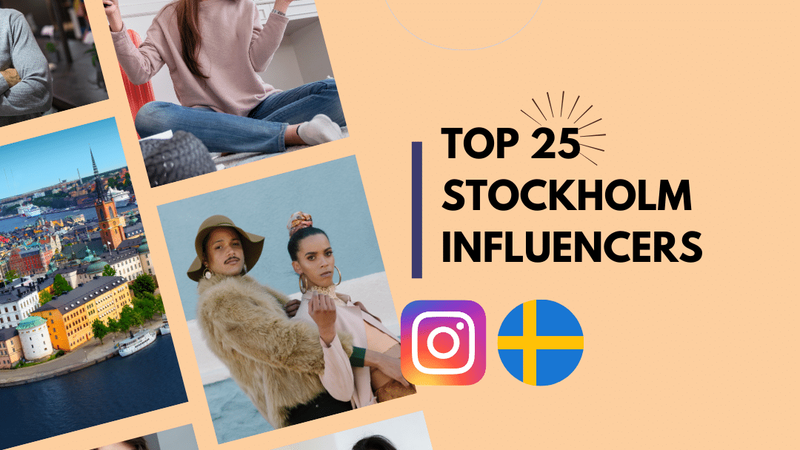 Top 25 Stockholm influencers