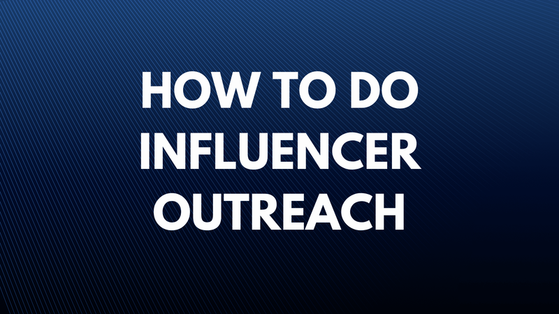 How to do influencer outreach with free tools