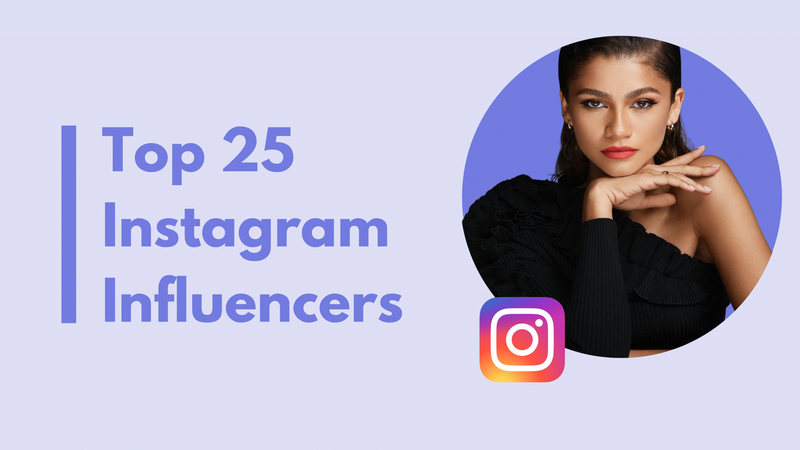 The 25 Most Growing Top Influencers on Instagram in 2023